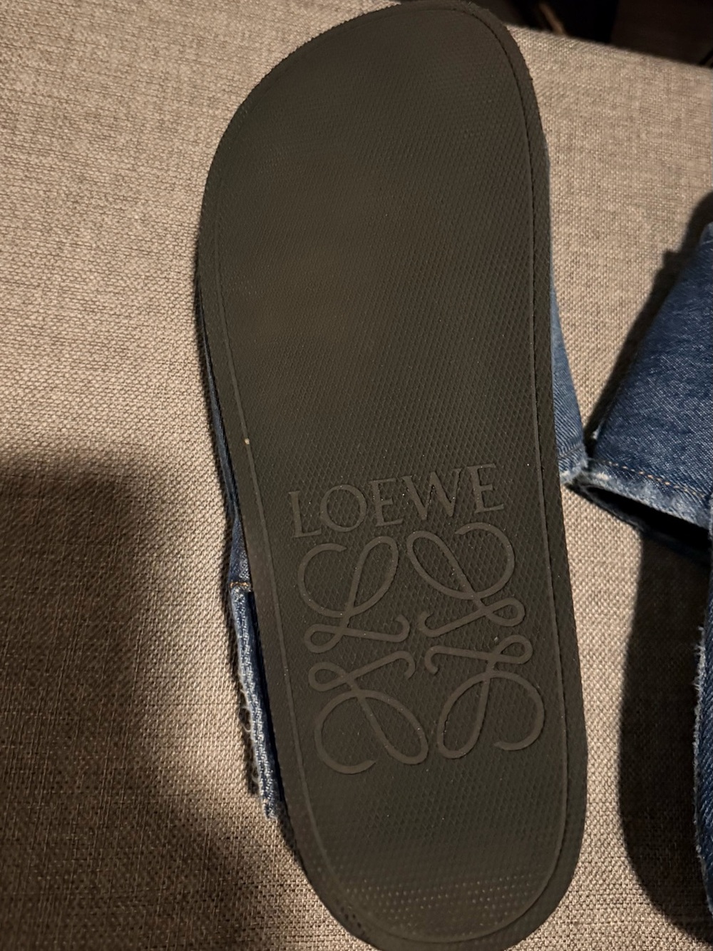 Loewe Denim Slide Sandals unisex - Picture 4 of 4